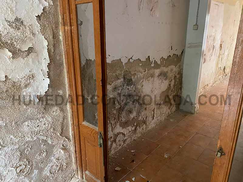 Quitar la humedad de capilaridad en paredes y suelos