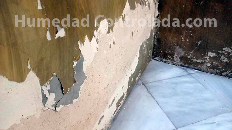 Rehabilitación de muros afectados por humedad de capilaridad